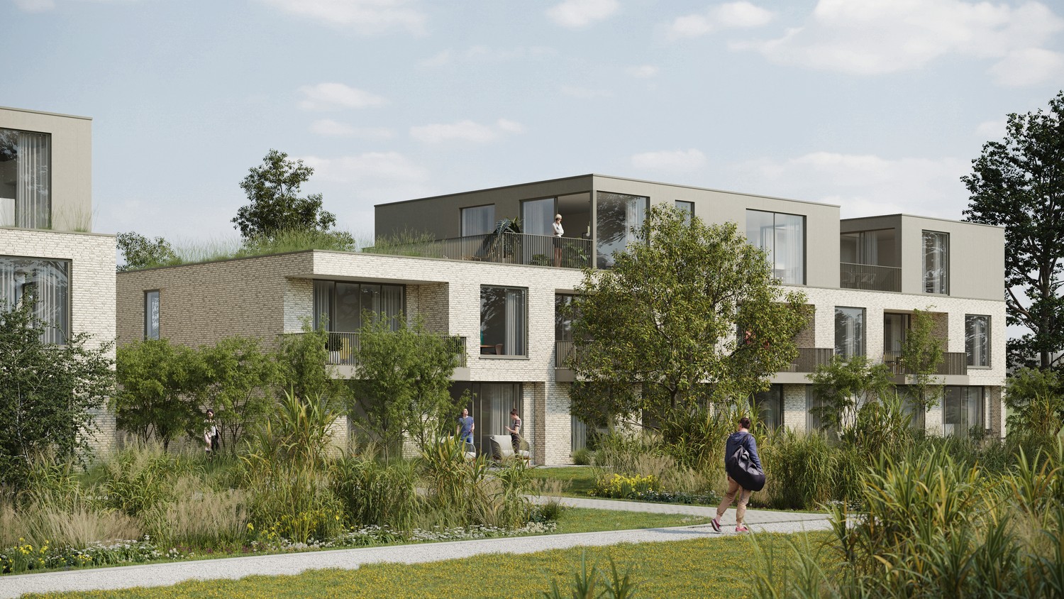 Nieuwbouwappartement, eerste verdieping, in een prachtige parkomgeving - foto 3