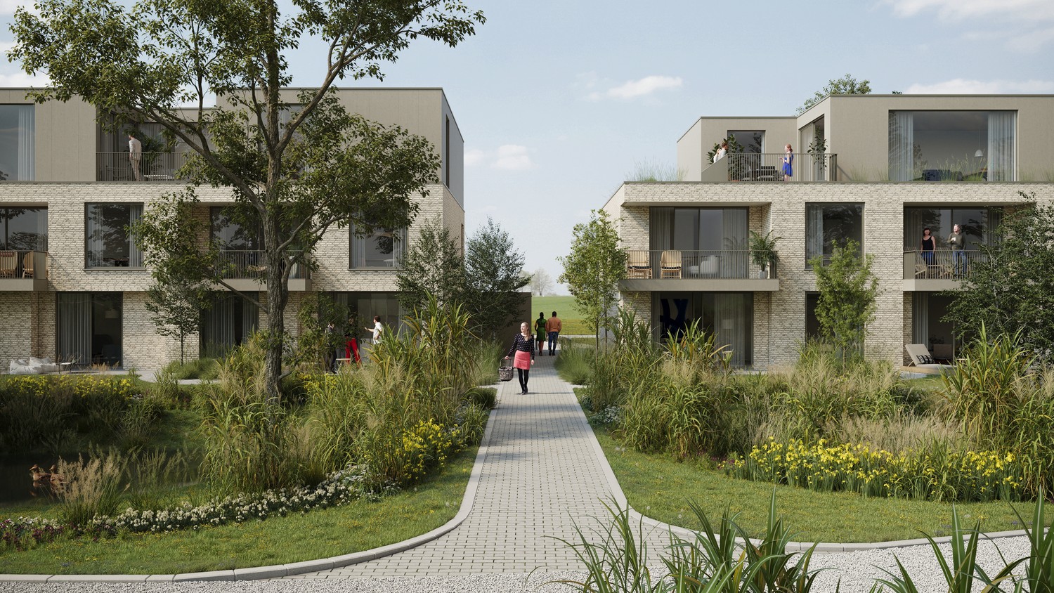 Gelijkvloers nieuwbouwappartement in een prachtige parkomgeving - foto 4