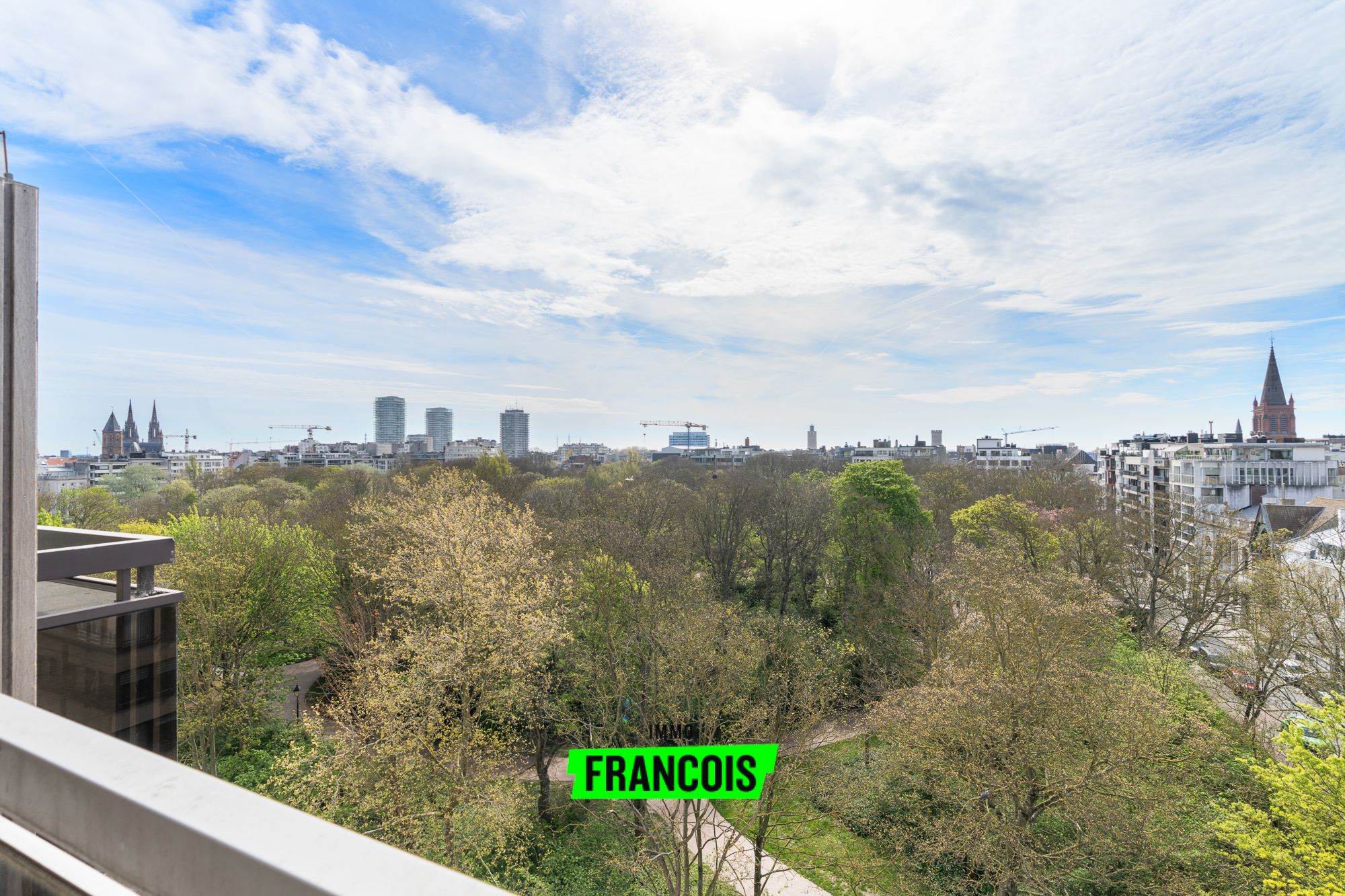 Te renoveren appartement met twee terrassen met prachtig zicht over het Leopoldpark te Oostende. - foto 4