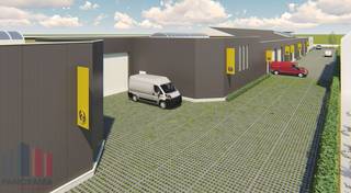Nieuwbouw KMO-park bestaande uit 7 KMO-units te koop met oppervlaktes tussen 166 m² en 272 m². De strategische ligging vlakbij de N46 zorgt voor...