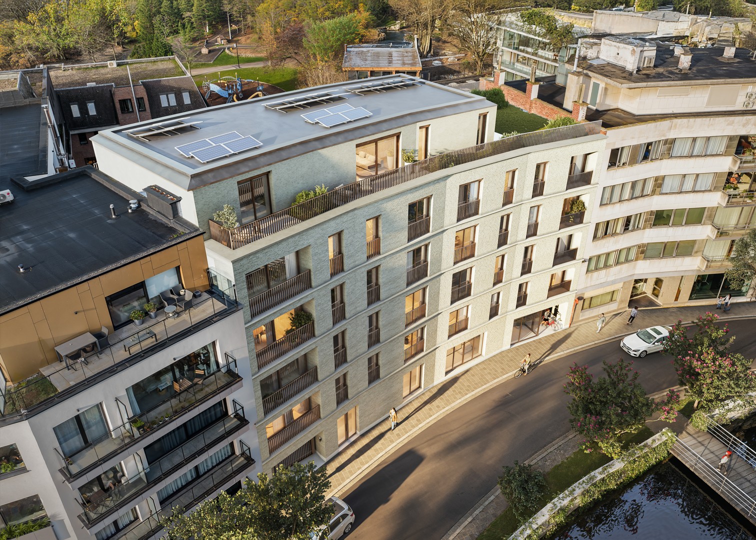 IVY – 2-slaapkamerappartement in kleinschalig nieuwbouwproject aan het Bruulpark in centrum Leuven - foto 4