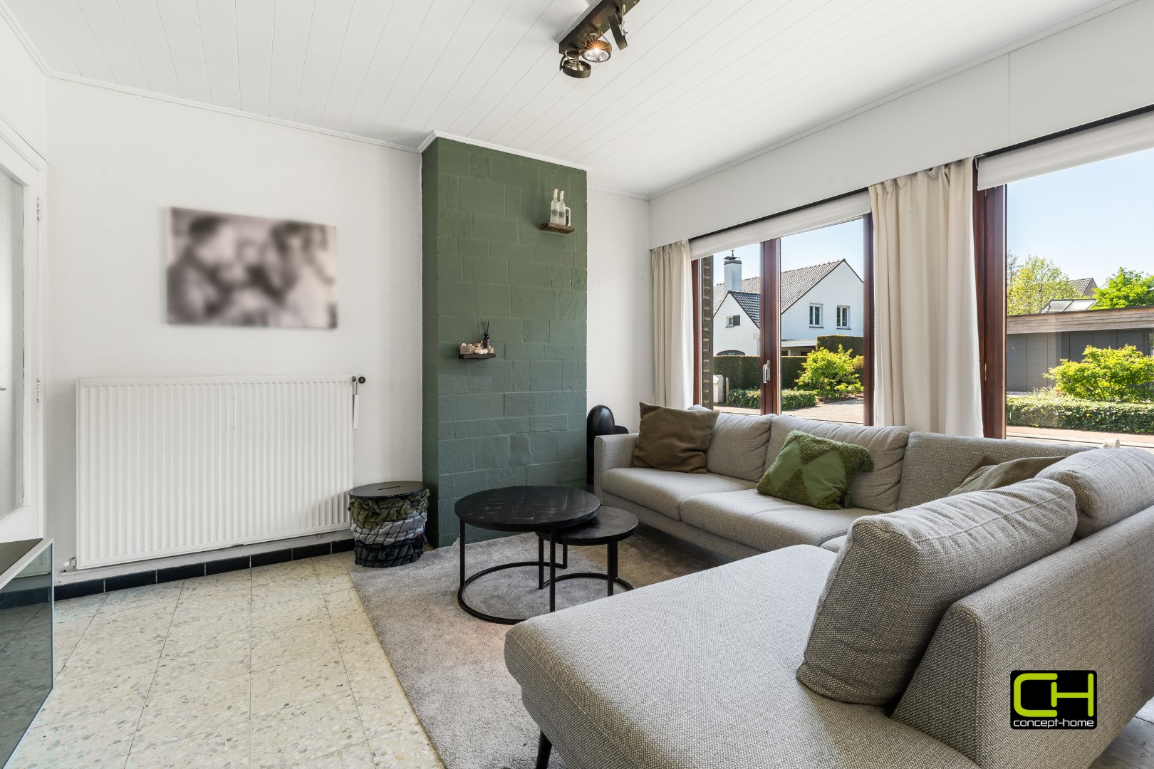 Vrijstaande bungalow met loods op een perceel van 865 m² te koop in Merendree - foto 5