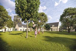 Lot 13 is een halfopen bebouwing op een perceel van 287 m² en heeft een bewoonbare oppervlakte van 128 m². De gelijkvloerse verdieping beschikt...