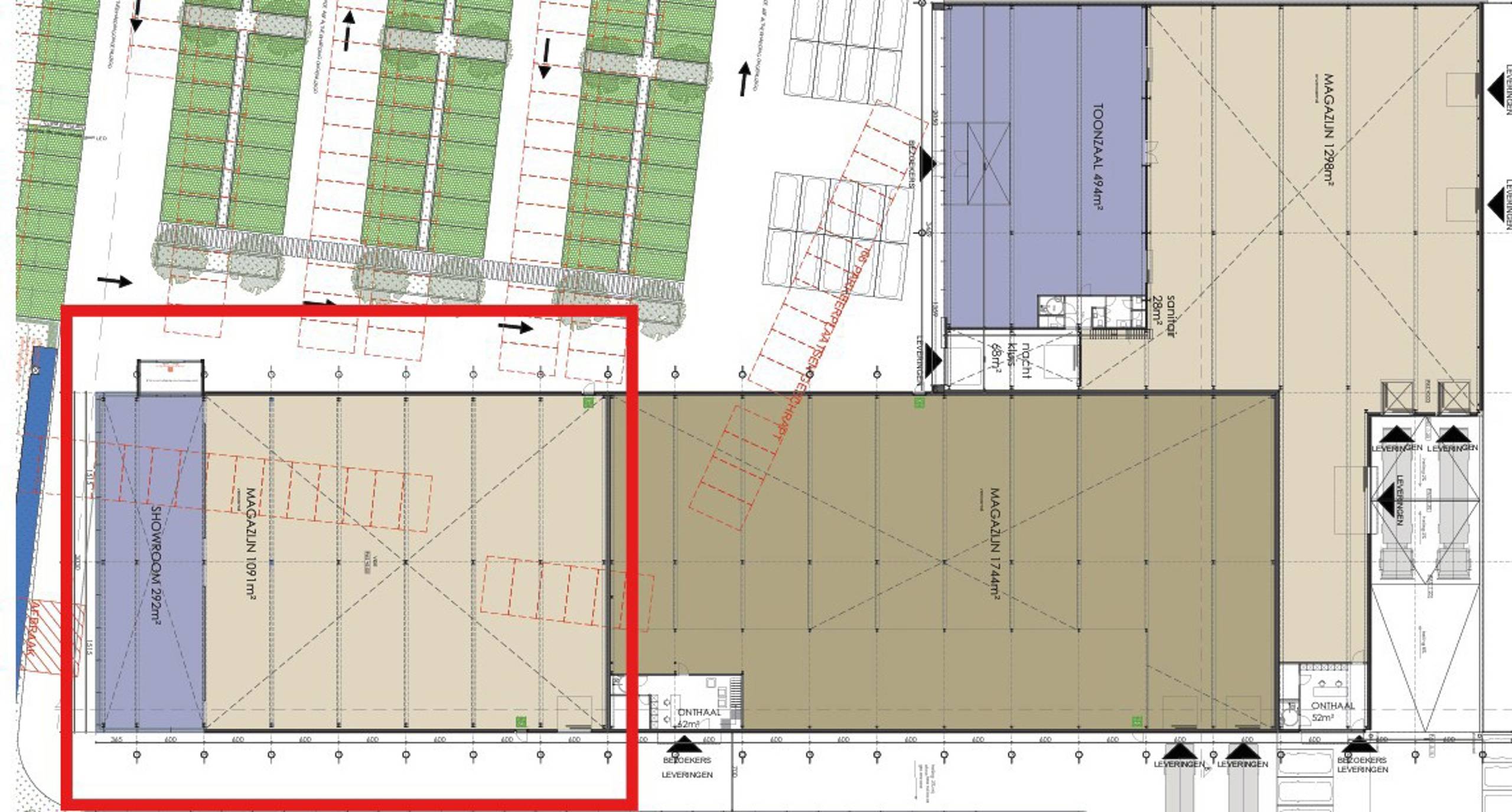 Nieuwbouw showroom + magazijn te Wilrijk langs de A12 - foto 4