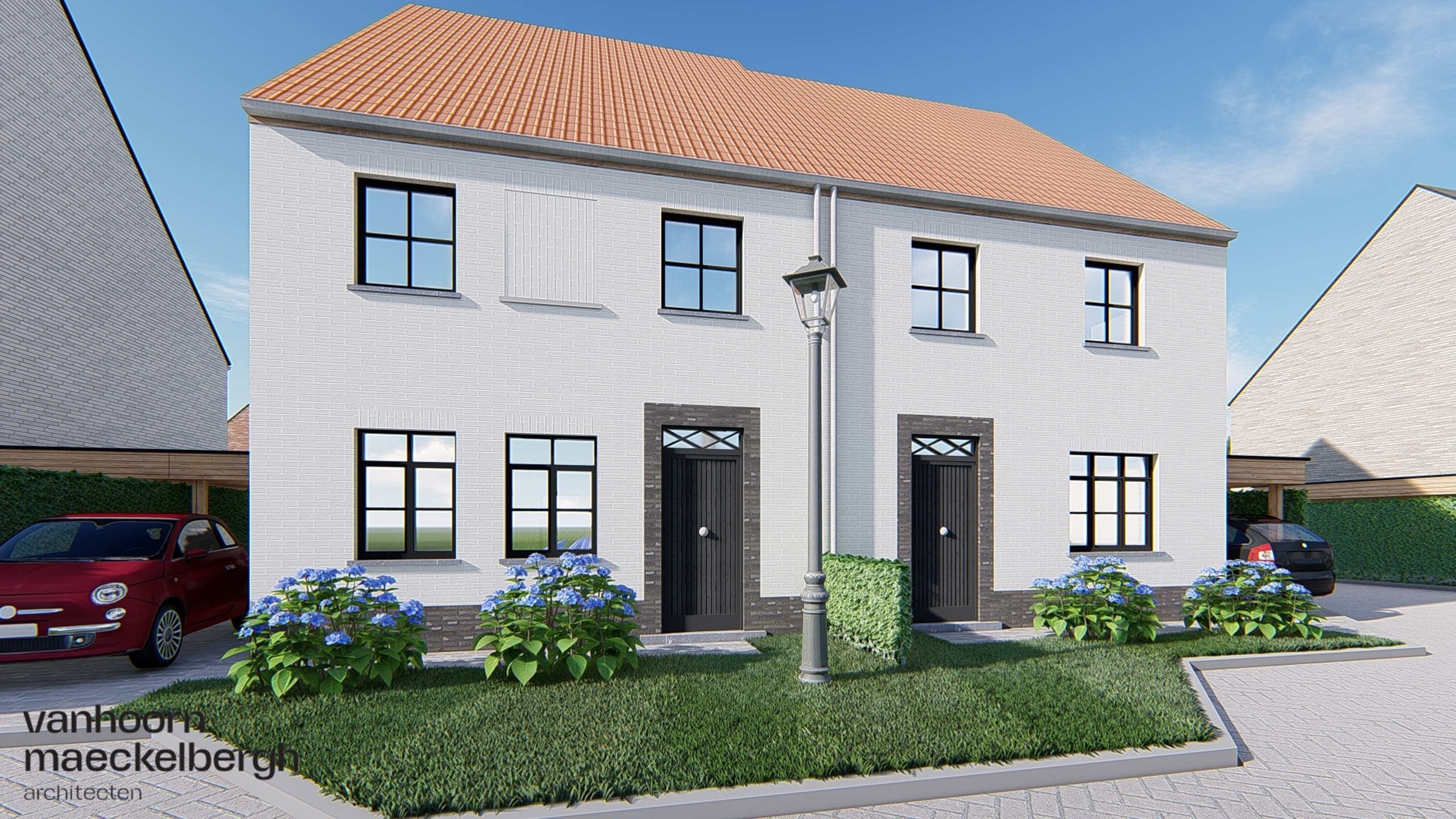 Energiezuinige nieuwbouwwoning in het centrum van Harelbeke - foto 1