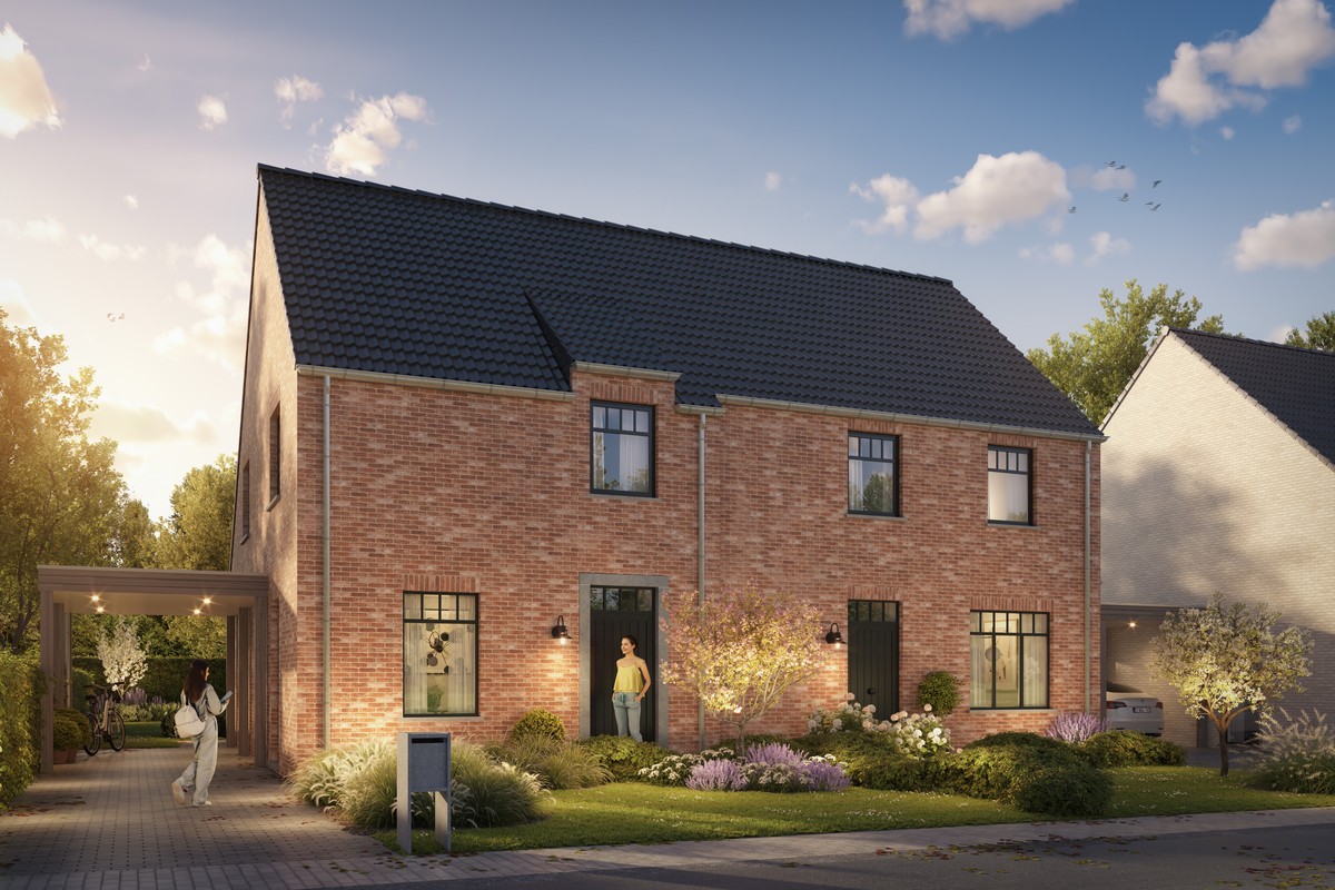 Landelijke, halfopen nieuwbouwwoning in Lede - photo 1