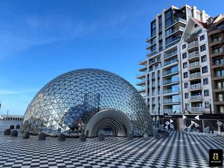 Gesloten garagebox onder het Albertplein in het Zoute te koop...