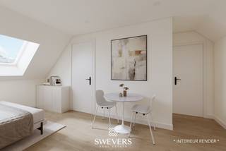 Interesse? Meer informatie op www.SWEVERS.be. - Deze lichtrijke studio in de Sint-Corneliusstraat in Hasselt biedt een ideale combinatie van...
