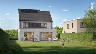 <ul>
	<li>Zuidgerichte tuin</li>
	<li>Ruim perceel</li>
	<li>Strakke moderne look</li>
	<li>Energiezuinig</li>
</ul>
<br /><strong>OMGEVING</strong><br />Dit project bevat 5 woningen bestaande uit een koppelbouw en 3 villa's. De woningen liggen in een groene en rustige omgeving dicht bij kasteeldomeinen, uitgestrekte bossen en het natuurgebied Damvallei. De bereikbaarheid is uitstekend dankzij directe busverbindingen naar Gent, een korte fietsafstand tot Gent-Dampoort en een vlotte toegang tot de E17 en R4. Supermarkten zijn binnen enkele minuten bereikbaar, evenals scholen, kinderopvang en sportinfrastructuur.<br /><br />Destelbergen combineert een landelijke charme met moderne voorzieningen, goede scholen, sportgelegenheden, gezellige horecazaken en een aangenaam woonklimaat. Bovendien wordt het openbaar vervoer in de buurt binnenkort verder verbeterd door vernieuwde bushaltes langs de Dendermondesteenweg met verhoogde perrons en nog betere toegankelijkheid.<br /><br /><strong>INDELING</strong><br />Deze alleenstaande villa is voorzien van een inpandige garage. Via de inkomhal komt u in een open leefruimte met keuken, living en eetruimte. Op de bovenverdieping bevinden zich 4 slaapkamers , een uitgeruste badkamer en een apart toilet. Via een vaste trap bereikt u de zolder, waar extra kamers kunnen worden gecreëerd.<br /><br /><strong>E-PEIL</strong><br />De woning wordt hoogwaardig afgewerkt en voldoet aan de nieuwste normen inzake energiezuinigheid. Zo is ze uitgerust met zonnepanelen, vloerverwarming via een lucht-water warmtepomp en een ventilatiesysteem type D. Dit alles resulteert in een E-peil van 30, wat deze woning tot een bijna-energieneutrale (BEN) woning maakt.<br /><br />Interesse in deze moderne nieuwbouwvilla? Bel ons op 09 394 67 95 of mail naar info@potrell.be voor meer info of een afspraak!<br /><br /><strong>WONING OP MAAT | JOUW WONING, JOUW STIJL</strong><br />Maak van deze woning jouw droomhuis op maat! Voeg je eigen smaak en persoonlijkheid toe en kies zelf de keuken, vloer en badkamer van jouw instapklare woning. Een eigen stek op maat van jouw wensen en stijl. Jij kiest, Potrell voert uit. Zo makkelijk is het!