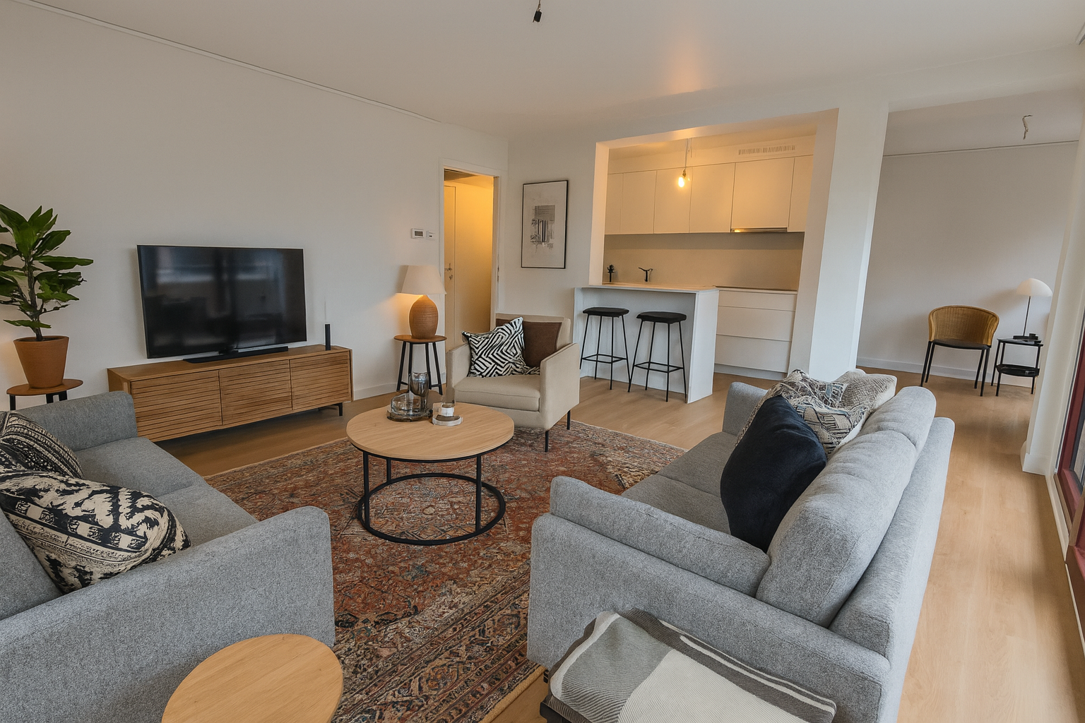 Appartement te huur in Nazareth-De Pinte met 2 slaapkamers - foto 1