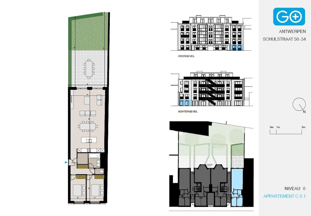 C.0.1 Loggia - nieuwbouw appartementen te koop in Antwerpen - foto 2