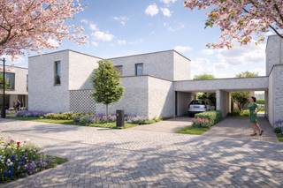 Dit nieuwe woonproject met<strong> 13 gezinswoningen</strong> bevindt zich op een fijne en rustige ligging in de <strong>Heggenstraat in Peer</strong>, vlakbij het centrum. Alle voorzieningen zoals scholen, winkels, horeca, sport en cultuur zijn eenvoudig te voet of met de fiets bereikbaar. Het project wordt omringd door een groene en aangename omgeving die een natuurlijke buffer vormt tussen wonen en het stadsleven. De doordachte inplanting creëert een autoluwe woonomgeving, waar veiligheid, leefbaarheid en rust centraal staan.<br /><br /><strong><span>Woning 06 met 4 slaapkamers:</span></strong><br />-Oppervlakte woning 167,88m²<br />-Leefruimte met veel lichtinval en open keuken<br />-Berging aan de keuken <br />-Apart toilet gelijkvloers<br />-1 gelijkvloerse slaapkamer (of bureau) met aansluitende badkamer<br />-3 slaapkamers en 1 badkamer met toilet op verdieping<br />-Vloerverwarming en zonnepanelen<br />-Gezellige tuin met ruim terras<br />-Ruime tuinberging en een eigen patio<br /><br /><span>Vermelde prijs is exclusief registratie, btw en notariskosten. Hier geniet je van 5 jaar vrijstelling op de onroerende voorheffing (KI) dankzij het gunstig E-peil (<10).</span><br /><br />Elke woning beschikt over een functionele indeling, grote raampartijen, optimale lichtinval en een hoogwaardige afwerking. Duurzame materialen en energiezuinige technieken zorgen voor een zeer lage energiekost en een woning die klaar is voor de toekomst. <span>Alle woningen worden volledig afgewerkt naar eigen smaak volgens lastenboek en dit met de professionele hulp van de kopersbegeleiding.<br /></span><br />Contacteer ons voor meer informatie of een afspraak op 011 39 90 50 . Wij ontzorgen je ook voor de verkoop van je huidige woning!<br /><br /><em>Getoonde renders en plannen zijn indicatief.</em>