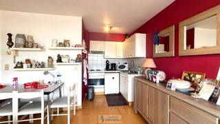 Dit goed onderhouden appartement is momenteel verhuurd en vormt daardoor een interessante investeringsopportuniteit.<br /><br />De indeling omvat een inkomhal, een lichtrijke leefruimte met open ingerichte keuken voorzien van kasten en toestellen, een praktische berging, een badkamer met douche, lavabo en toilet en één slaapkamer.<br /><br />Daarnaast beschikt het gebouw over een gemeenschappelijke fietsenberging. De verwarming gebeurt individueel via accumulatiekachels.<br /><br />Een aantrekkelijk appartement voor investeerders die op zoek zijn naar een verhuurde eigendom met onmiddellijk rendement.