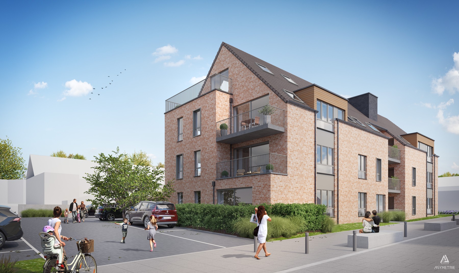 Lot App A-201 (Merisier/Angle) - foto 4