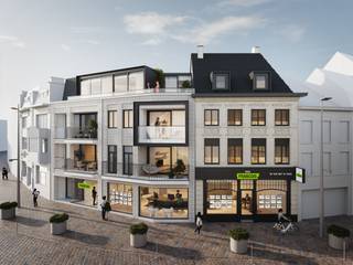 Belle Fort is een uniek nieuwbouwproject in het hart van Tielt. Dit kleinschalige project biedt vijf stijlvolle appartementen, waaronder een luxe penthouse. Dankzij de centrale ligging geniet je van een iconisch zicht op de Hallentoren in een gebouw dat staat voor moderne afwerking met een energiezuinig ontwerp. Beleef comfort en elegantie op een locatie die alles binnen handbereik biedt.<br /><br />Geniet van compact én luxueus wonen in ons éénslaapkamerappartement, perfect voor starters of stadsgenieters. Dankzij het slimme ontwerp en de kwalitatieve afwerking voelt elke ruimte optimaal benut en heerlijk comfortabel.<br /><br />Beschikbaar op 1ste &amp; 2de verdieping<br /><br />- Oppervlakte (bruto): 85m²<br /><br />- Oppervlaktes terras: 9m² (1ste verdieping) | 6m² (2de verdieping)<br /><br />- Prijzen vanaf € 315.000 (excl. kosten en onder voorbehoud van wijzigingen)<br /><br />Wil je meer weten over project Belle Fort? Aarzel dan niet om ons te contacteren voor meer informatie! 051 47 48 47 of mdj@immofrancois.be<br /><br />