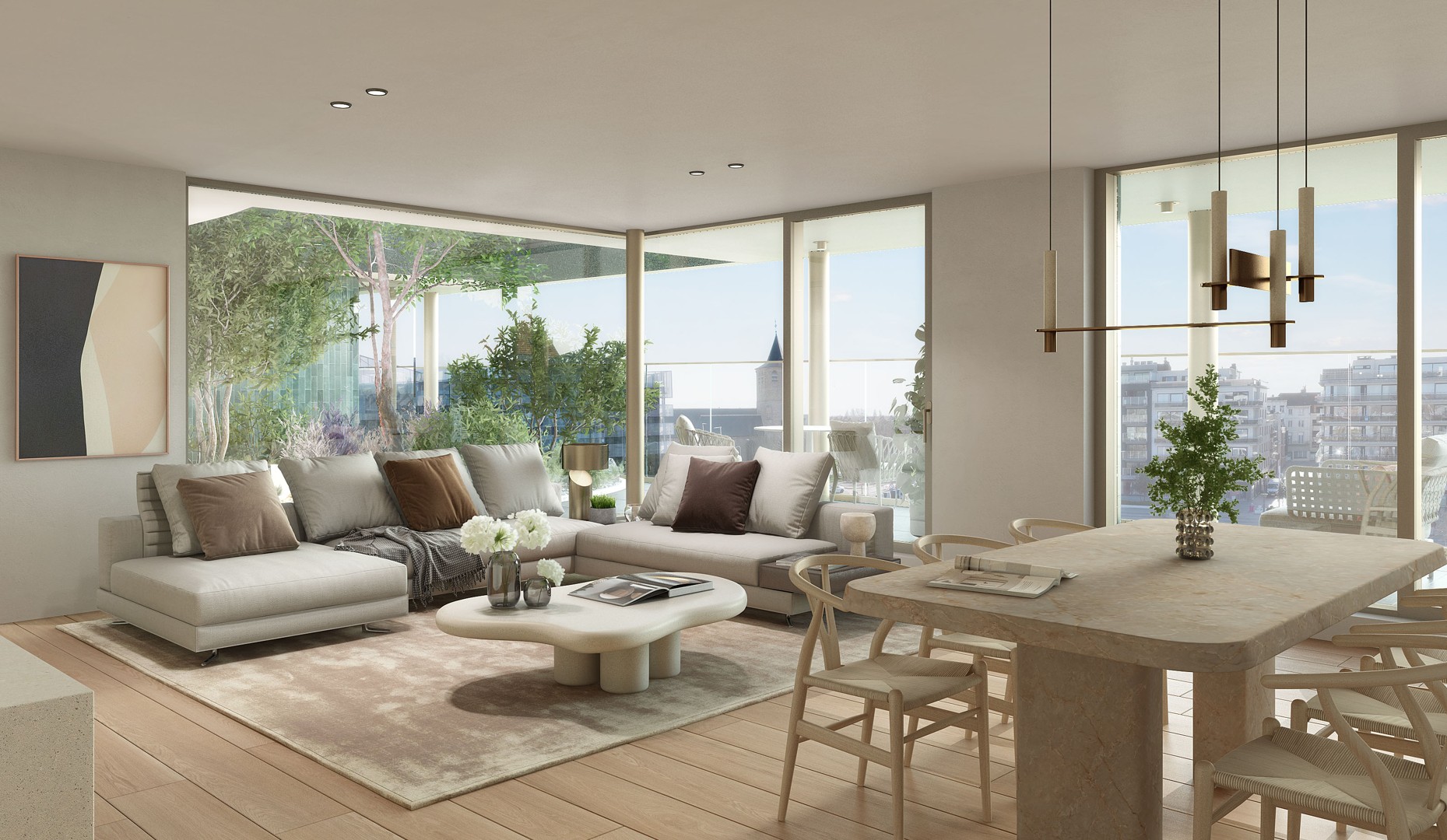 Exclusief nieuwbouwappartement met 2 slaapkamers op het eerste verdiep! - foto 5