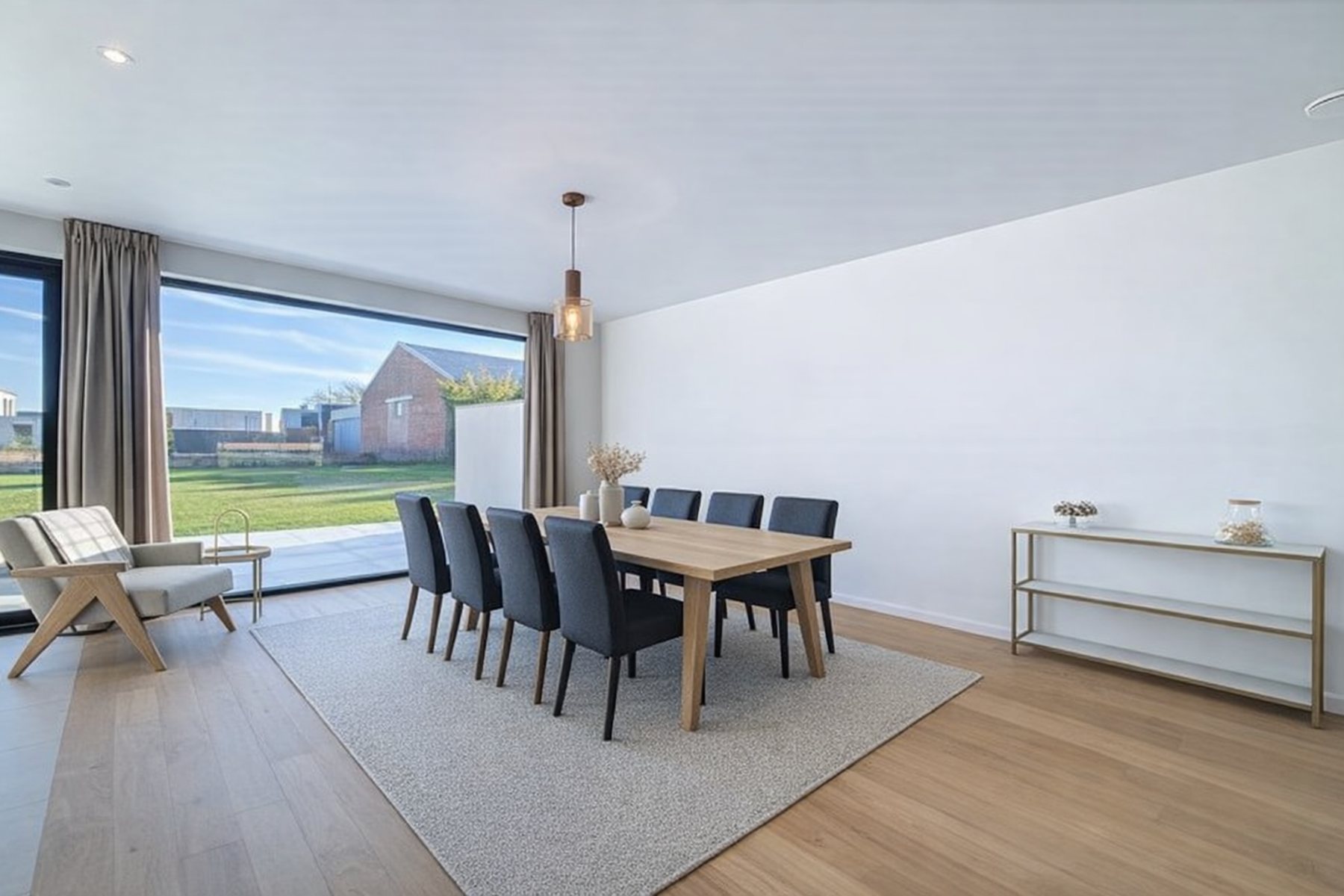 Nieuwbouwwoning op 550m² met 3 slaapkamers en bureel - foto 5