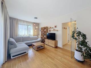 This high-quality and furnished apartment offers a unique combination: living on the coveted Kouter, but in peace and quiet. <br /><br />The apartment is located on the second floor at the rear of the building, directly along the calming waters of the Ketelvaart. <br /><br />The highlight of the apartment is the spacious and double terrace of 18 m², a great place to relax outside in privacy. Inside, there is a bright living space with a very successful, logical layout that seamlessly connects the living room, dining area and kitchen. The apartment has two spacious, fully-fledged bedrooms and is already fully furnished, making for a carefree and immediate move in. <br /><br />Layout of the apartment: entrance hall - living room - dining room - open kitchen - terrace (18 m²) - bedroom 1 - bedroom 2 - bathroom - toilet. <br /><br />Practical info: <br />- Common costs: €125.00 per month (commission).<br />- Parking space: can be rented for €150.00 per month. <br />- Available immediately!