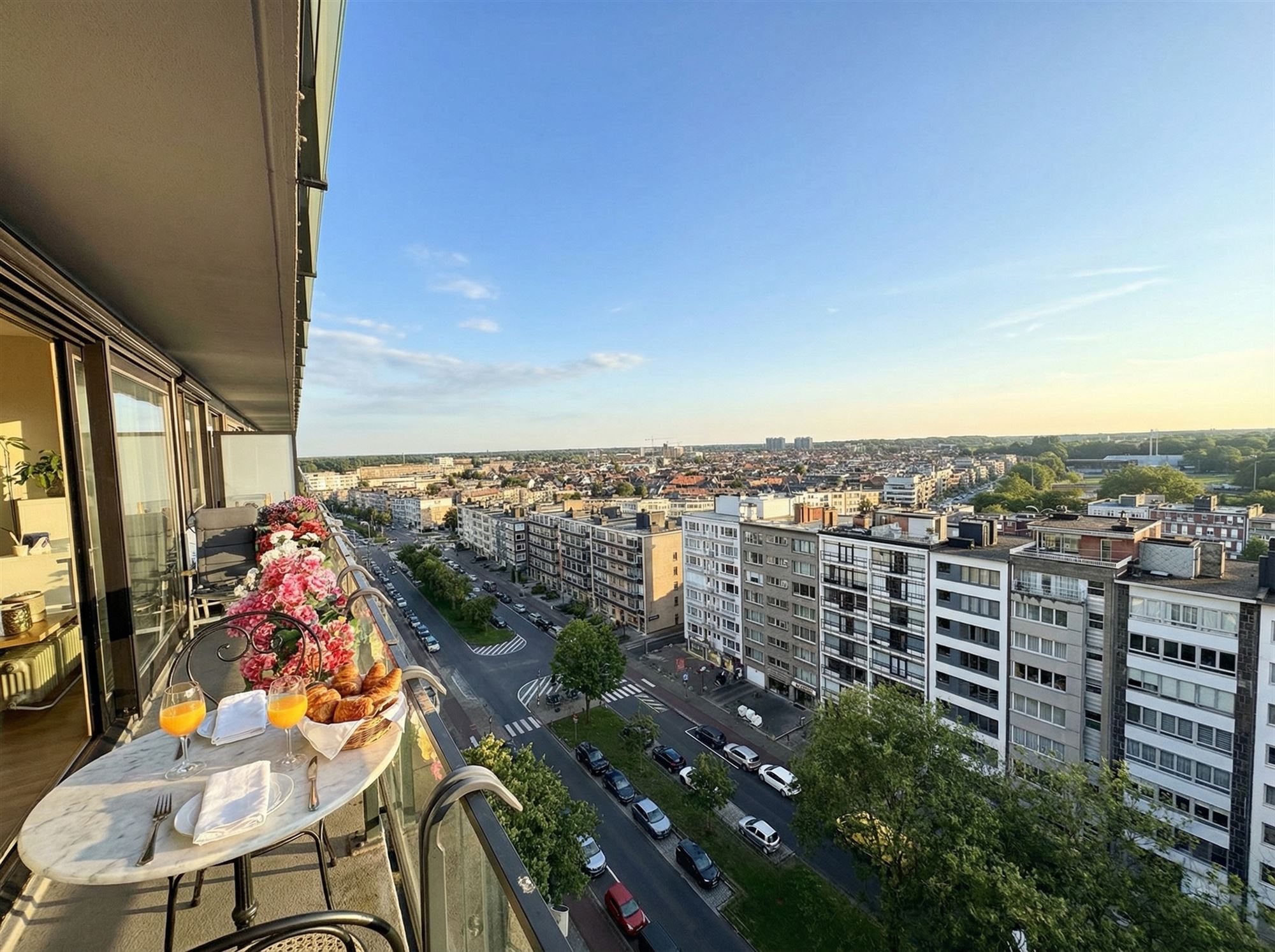 Appartement met 1 slpk op 11de verdieping. - foto 1