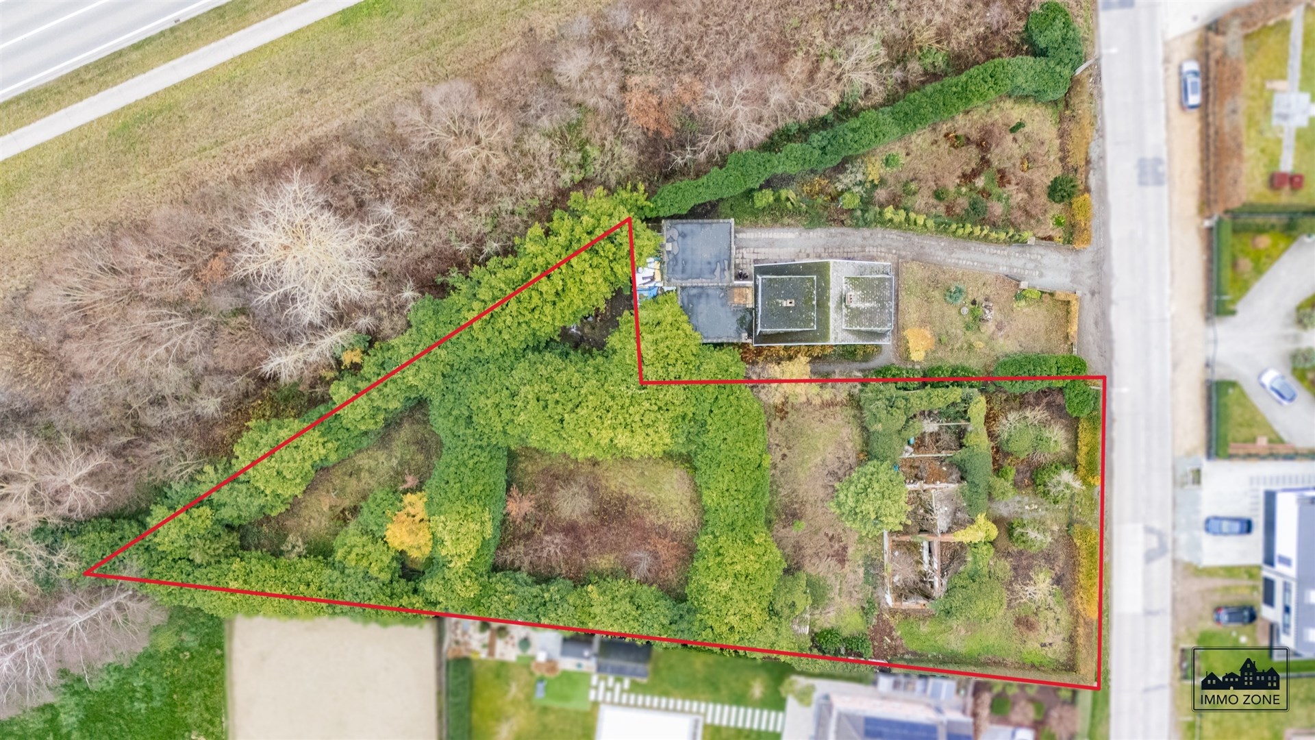 Bouwgrond voor open bebouwing met groene zone - foto 2