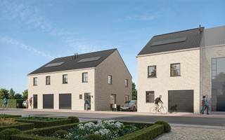 • Ruime woningen <br />• Inpandige garage + mogelijkheid tot extra parkeerplaats<br />• 3 slaapkamers + in te richten zolderruimte<br />• Afwerking volledig naar keuze<br />• Energiezuinig bouwen met oog op de toekomst<br /><br />OMGEVING<br />In de rustige Wijngaardstraat in Denderleeuw worden drie stijlvolle halfopen woningen gebouwd. Deze nieuwe woongelegenheden liggen in een aangename buurt met een vlotte verbinding naar winkels, scholen en openbaar vervoer. De ligging biedt het beste van twee werelden: een kalme woonomgeving met toch een uitstekende bereikbaarheid.<br />Indeling.<br /><br />INDELING<br />Elke woning heeft een bewoonbare oppervlakte van minstens 185 m² en is voorzien van een inpandige garage, met daarnaast de mogelijkheid tot een extra parkeerplaats op eigen terrein. Binnenin geniet je van een ruime en lichtrijke leefruimte met open keuken, drie comfortabele slaapkamers, een badkamer en een apart toilet. De zolderverdieping biedt extra ruimte die je volledig naar wens kan inrichten: denk aan een extra slaapkamer, bureau of hobbyruimte. De afwerking van de woning is volledig naar eigen smaak te bepalen, met oog voor kwaliteit en detail.<br /><br />E-PEIL<br />Dankzij energiezuinige technieken hebben deze woningen een gunstig E-peil. Je geniet hierdoor van een optimaal wooncomfort en een efficiënte energievoorziening die klaar is voor de toekomst.<br /><br />Benieuwd om deze woningen verder te ontdekken? Bel ons op 09 394 67 95 of stuur een mailtje naar info@potrell.be voor een afspraak!<br /><br />WONING OP MAAT | JOUW WONING, JOUW STIJL<br />Maak van deze woning jouw droomhuis op maat! Voeg je eigen smaak en persoonlijkheid toe en kies zelf de keuken, vloer en badkamer van jouw instapklare woning. Een eigen stek op maat van jouw wensen en stijl. Jij kiest, Potrell voert uit. Zo makkelijk is het!