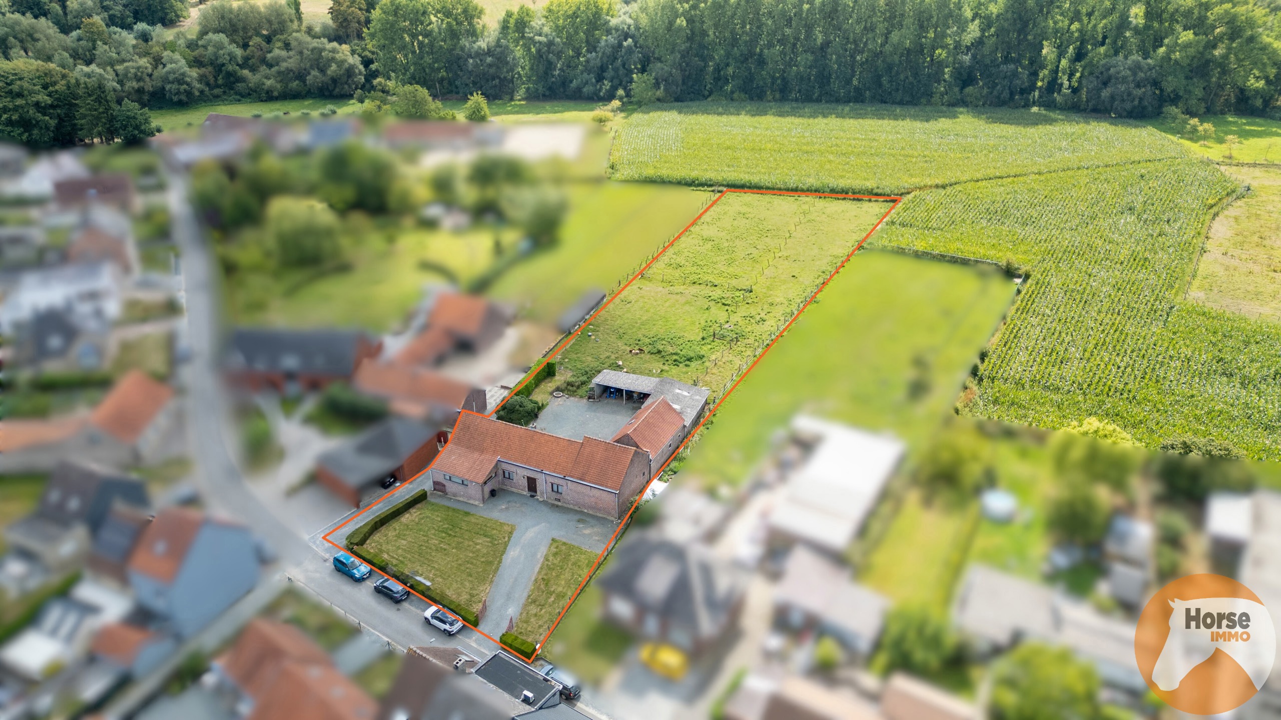 ASSE - Charmante hoeve met opslagruimte op 40a - foto 1