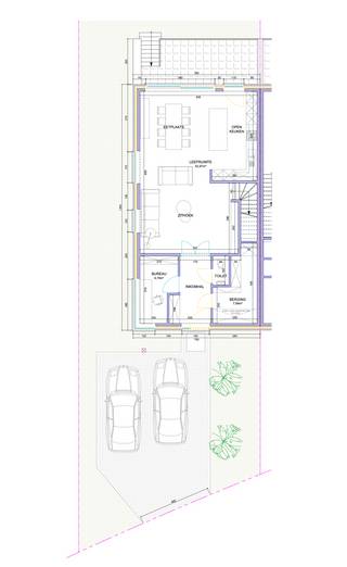 LAATSTE WONING TE KOOP:<br />Exclusieve, ruime BEN-nieuwbouwwoning met 3 à 4 slaapkamers in landelijke omgeving.<br /><br />Deze halfopen bebouwing is gelegen op een zeer gunstige en mooie locatie in het landelijke Aaigem waarbij alles voor het dagelijkse leven kortbij ter beschikking is zoals school, winkels, alle zorgverlening, bushalte, treinstation, vlotte verbinding naar E40 en als belangrijke troef zijn er de talrijke wandelwegen langs de achtergelegen velden en bossen. <br /><br />Hoogwaardige afwerking met duurzame materialen, innovatieve technieken en hernieuwbare energie is hier van toepassing. <br />De woning wordt volledig naar smaak van de koper afgewerkt. Alle materialen, alsook gevelsteen zijn vrij te kiezen.<br />De mooie, ruime tuin en terras zijn Z-georiënteerd. Dit geeft een rustig gevoel met zicht over de achtergelegen velden.<br /><br />Bij het binnenkomen in de inkomhal tref je een afzonderlijk toilet, berging en bureauruimte.<br />Er is een lichtrijke leefruimte op halfopen keuken met zicht op terras en tuin.<br />Op de eerste verdieping is er een ruime badkamer met ligbad, douche, lavabo en toilet. Daarnaast zijn er 3 slaapkamers aanwezig.<br />Op de 2de verdieping is er een technische ruimte en zijn er nog 2 kamers mogelijk.<br /><br />Bergplaats, tuinhuis, poolhouse kan met max 30m2.<br />Onder het terras is een ruime buitenberging voorzien.<br />Grondwaarde is 135 000€ (lot 3) aan registratie. De constructiewaarde is 312 000€ aan BTW.<br />Bij interesse en meer info contacteer Kristien 0475 496218.