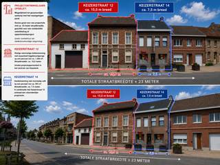 <strong>PROJE</strong><strong>CTONTWIKKELAARS OPGELET!</strong> Mogelijkheid tot gezamenlijke aankoop met het naastgelegen pand. Samen goed voor een projectsite met ca. <strong>23 meter straatbreedte</strong>, geschikt voor een residentiële ontwikkeling of appartementsproject (onder voorbehoud van stedenbouwkundige vergunning).<br />Keizerstraat 12 betreft een <strong>statige voormalige dokterswoning</strong> met een perceel van ca. <strong>1.264 m²</strong> en een straatbreedte van ongeveer <strong>15,5 meter</strong>. Dankzij de uitzonderlijke breedte en diepte vormt dit pand, in combinatie met Keizerstraat 14, een zeldzame ontwikkelingsopportuniteit in het centrum van Haasdonk.<br />