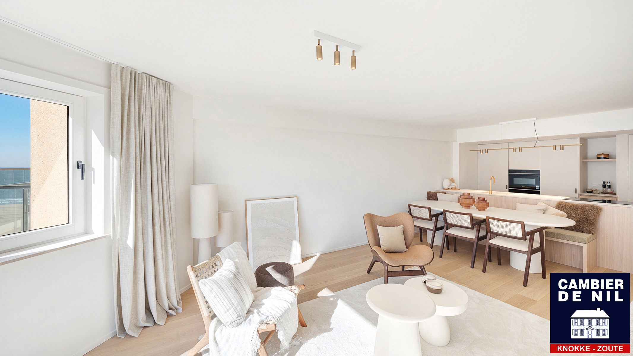 Gerenoveerd appartement aan het Manitobaplein - Zijdelings zeezicht - foto 2