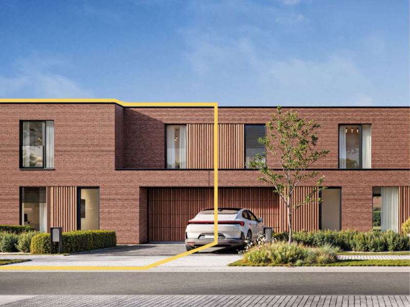 Moderne nieuwbouw aan groenzone - foto 1