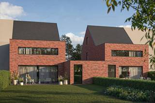 Moderne <strong>BEN</strong> <strong>nieuwbouwwoning </strong>met <strong>3 slpk.</strong> te <strong>Meer - Hoogstraten!</strong><br /><br /><span>INDELING<br /></span><strong>Gelijkvloerse verdieping:<br /></strong>- Inkomhal met gastentoilet<br />- Ruime open leefruimte met uitgeruste keuken<br />- Inpandige garage<br />- 2 ruime bergingen<strong><br /><br />Eerste verdieping:<br /></strong>- Hoofdslaapkamer met dressingruimte<br />- 2 slaapkamers van ca. 10,4 - 13m²<br />- Badkamer<br />- Separaat toilet<br /><br /><strong>Tweede verdieping:</strong><br />- Grote, open ruimte welke verder in te richten is naar wens<br />- Bergruimte<br />- Technische ruimte<br /><br /><span>BIJZONDERHEDEN</span><br />- <strong>Afwerking naar wens</strong> volgens budgetten opgenomen in het lastenboek<br />- <strong>E-peil 7</strong><br />- Stalen deur voorzien tussen inkomhal - woonkamer<br />- Terras, oprit en de <strong>tuin </strong>worden ingericht opgeleverd<br />- Nabij de <strong>Nederlandse grens</strong>, alsook de toegangsweg richting <strong>Antwerpen</strong>