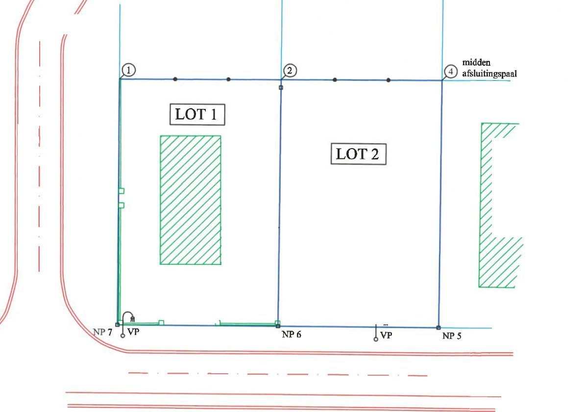 Perceel bouwgrond van 617 m² in het centrum van Westkapelle. - foto 4