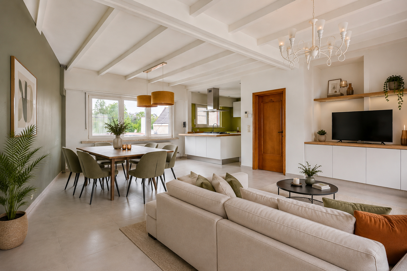 Ruime woning met 3 slaapkamers, garage en tuin - foto 4