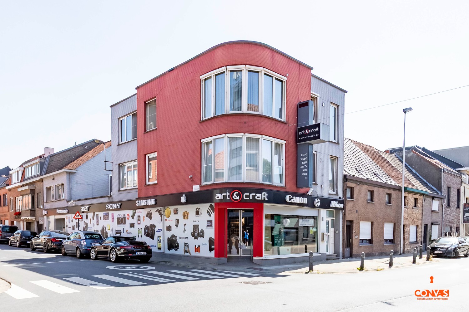 Instapklare winkelruimte met appartement op commerciële hoekligging - foto 1