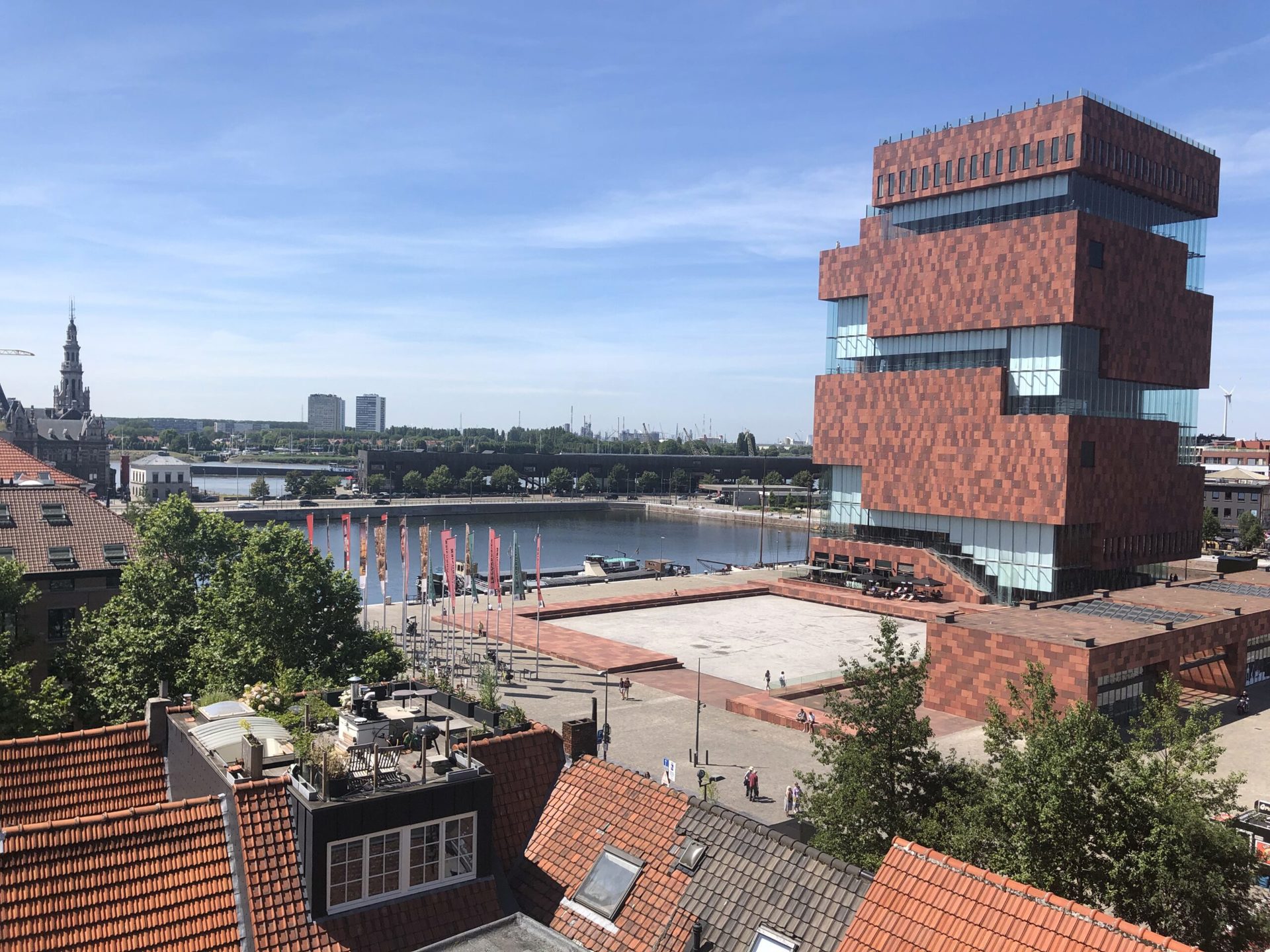 Kantoor in luxe penthous 190m² op het Eilandje - foto 2