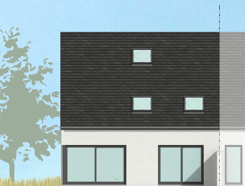 Hedendaagse halfopen duurzame nieuwbouw - foto 3