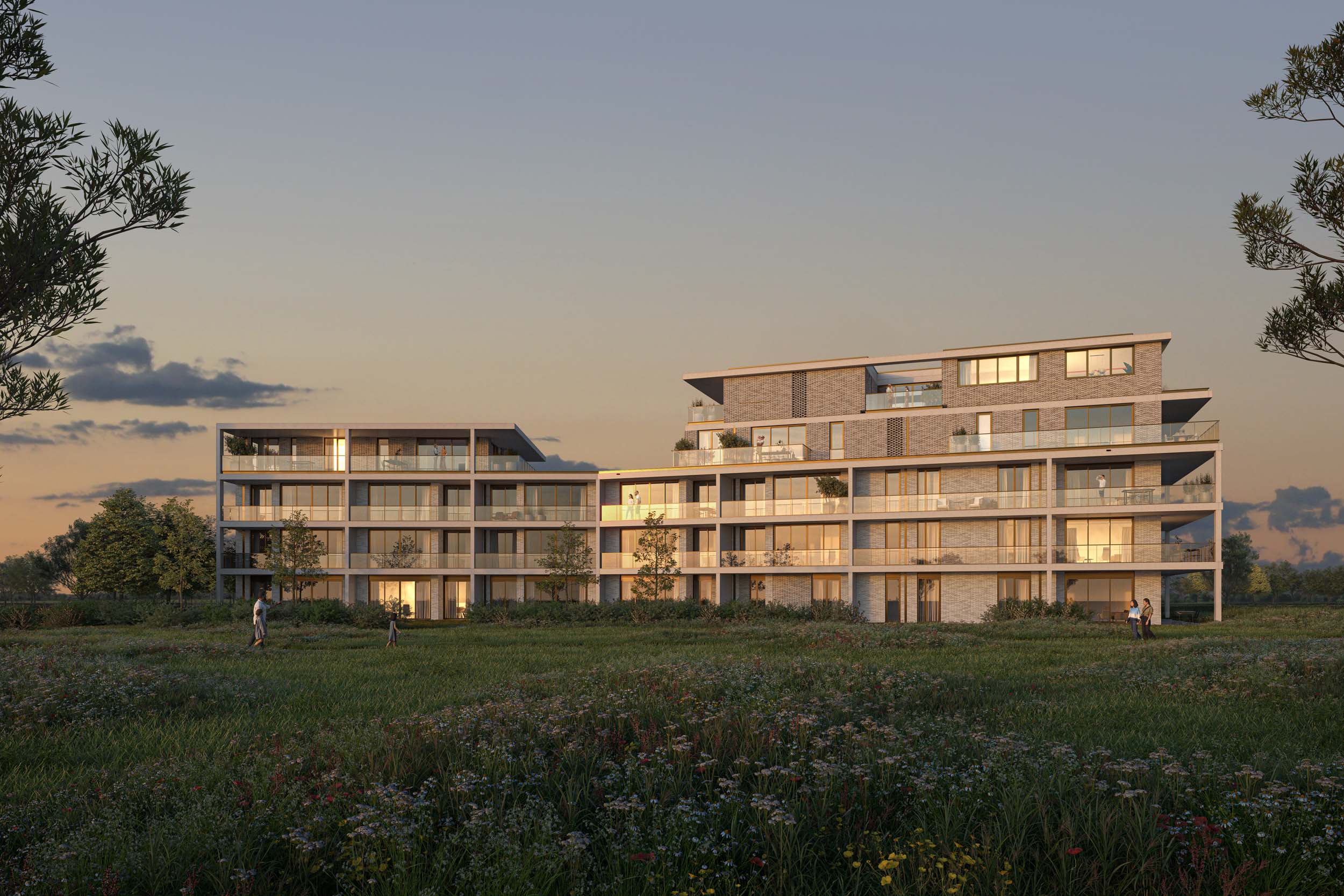 Exclusief penthouse met 3 slpks & panoramaterras - foto 5