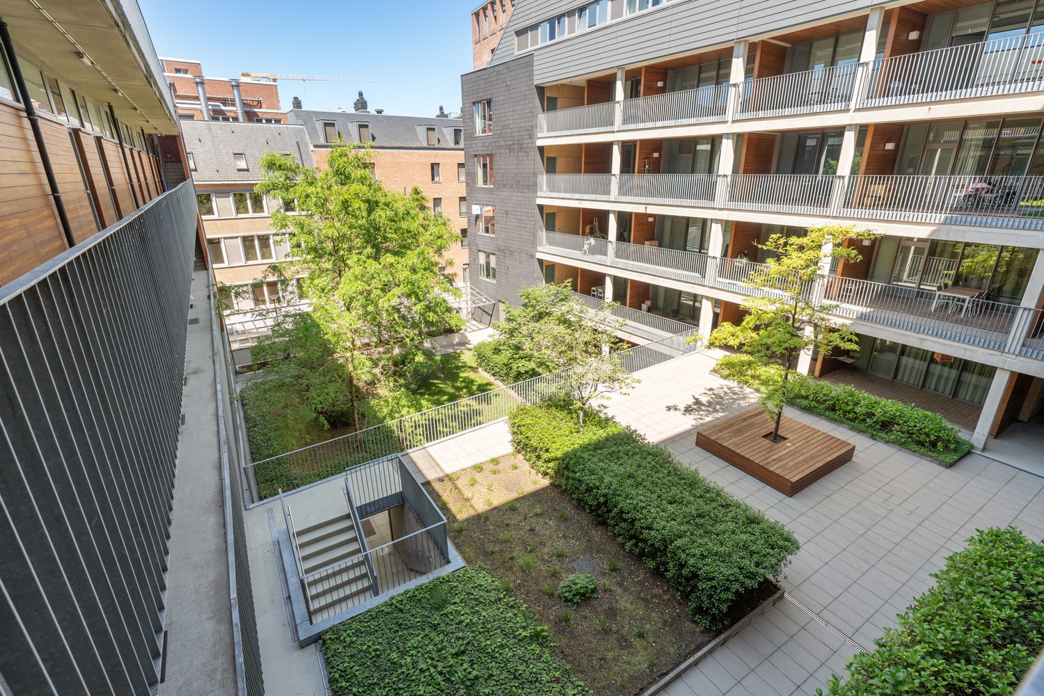 Modern en energiezuinig(A-label) appartement met 1 slaapkamer, een terras, een autostaanplaats, een kelder en een fietsenstalling te centrum Leuven! - photo 4