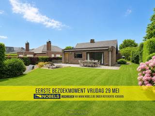 1ste bezoekdag vrijdag 29 mei en zaterdag 30 mei (zaterdag volzet!!)! Inschrijven kan via www.nobels.be onder referentienummer 4365695.LAAGBOUWVILLA...