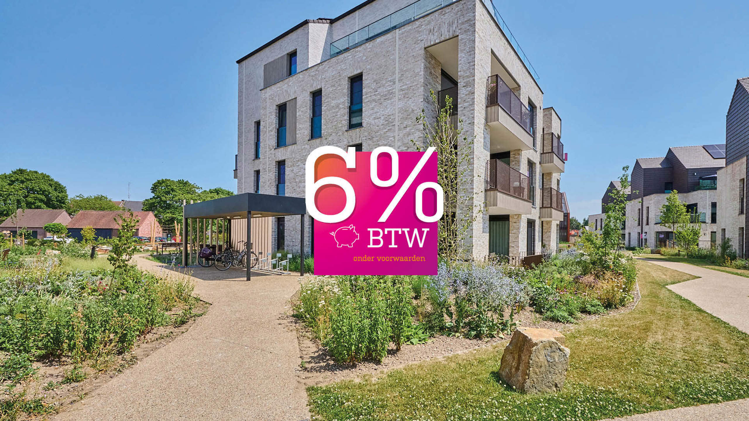 Nieuwbouwappartement - eerste verdieping- Agnetenpark - foto 1