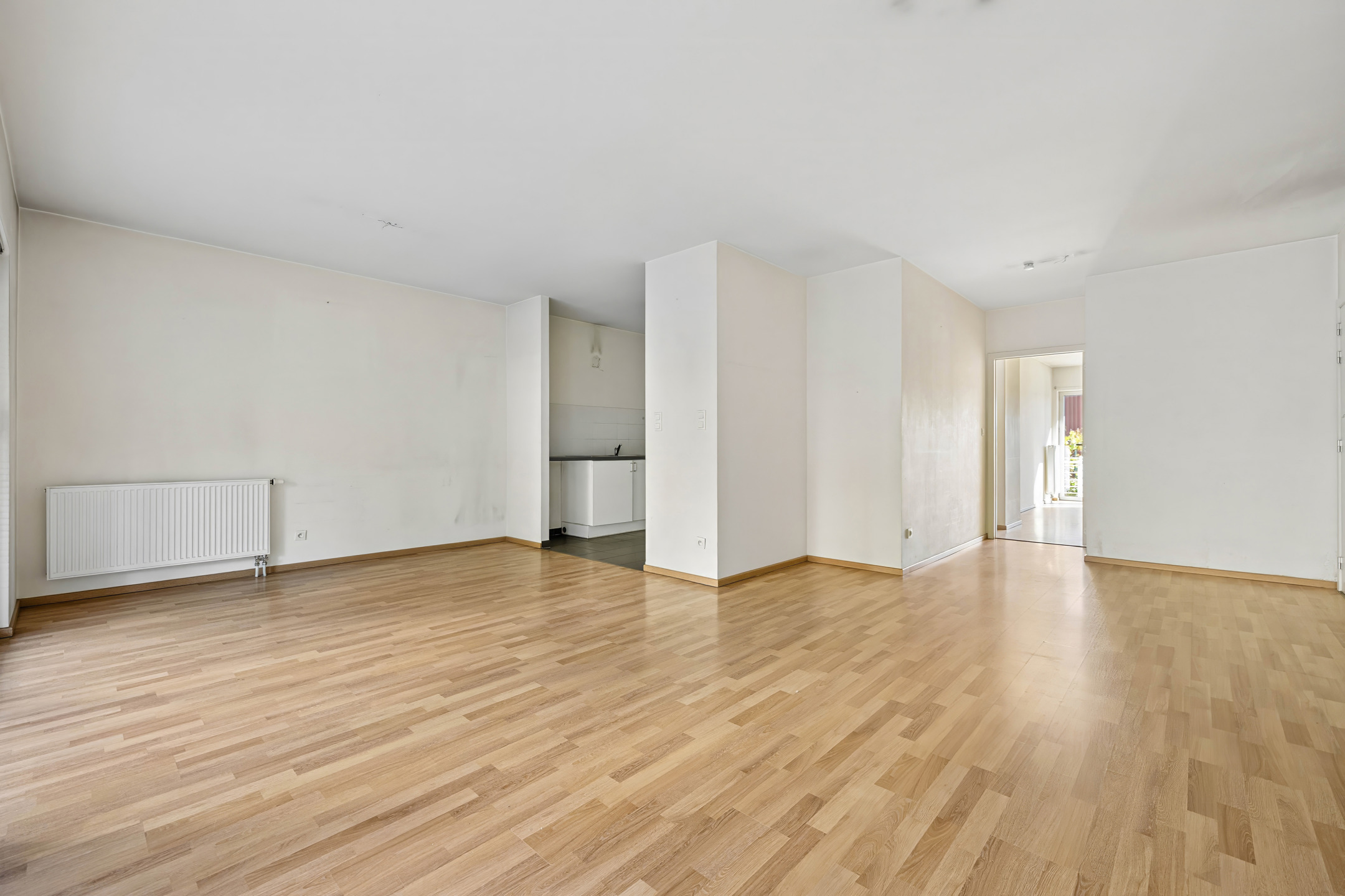 Appartement met 2 slaapkamers + kantoor met terras en P - foto 4