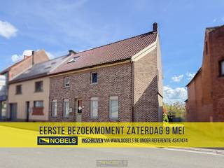 1ste bezoekdag zaterdag 9 mei! Inschrijven kan via www.nobels.be onder referentienummer 4347474.RUIME GEZINSWONING met 4 SLAAPKAMERS en DUBBELE...