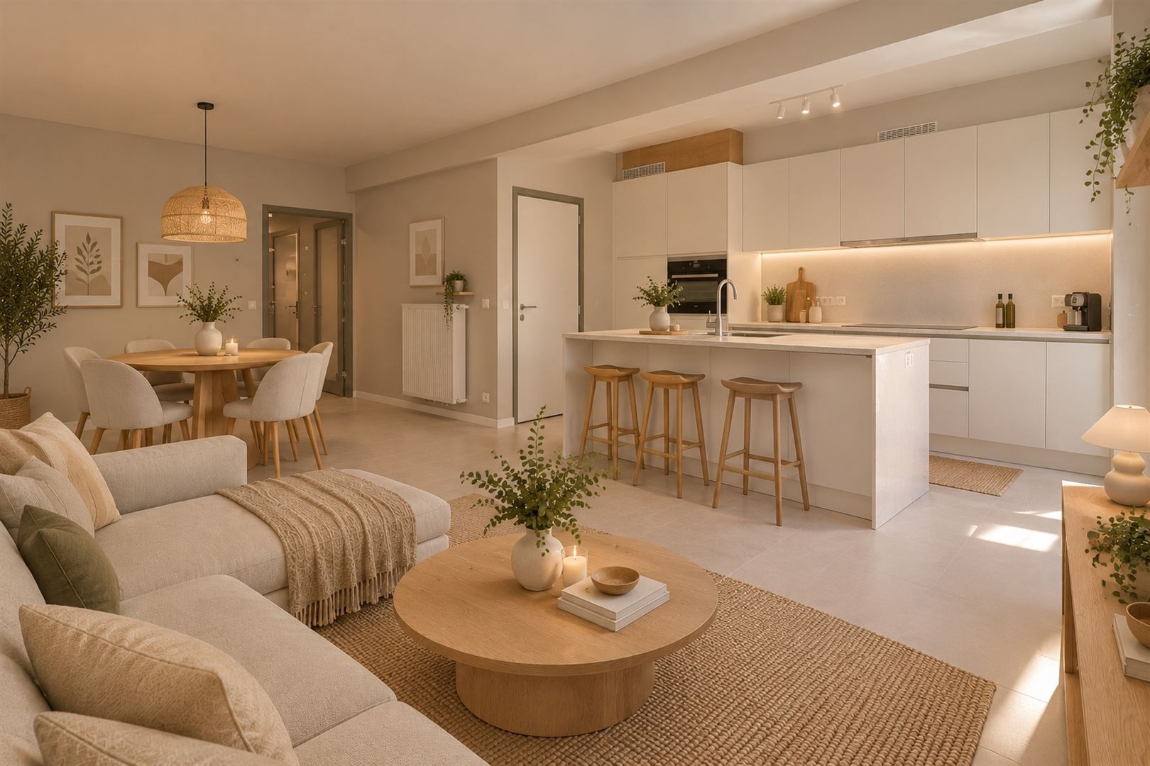 Volledig gerenoveerd appartement met twee slaapkamers - foto 4
