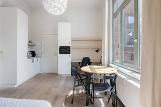 Een voormalige brandweerkazerne, werd in 2014 omgetoverd tot een stijlvol complex bestaande uit appartementen, studio's en studentenkamers...