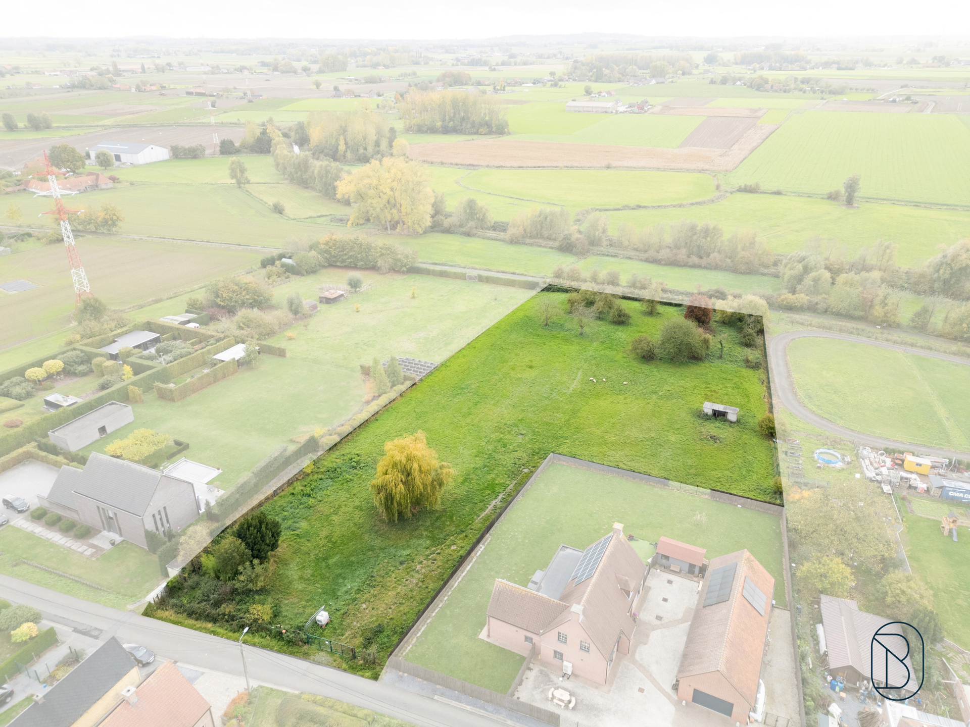 Bouwgrond van 8727m2 met prachtig zicht  - foto 5