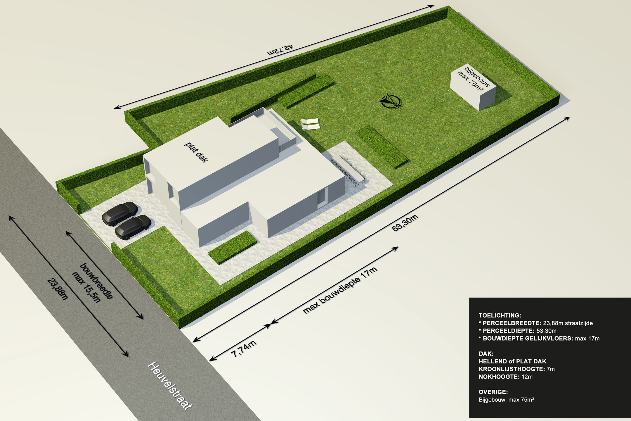 Bouwgrond van ca. 1.278 m² te koop in Hoogstraten - foto 1