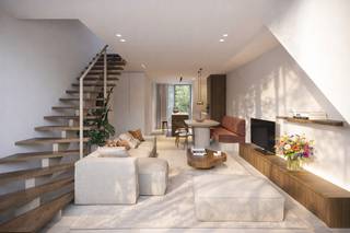 Duplex-dakappartement op de derde en vierde verdieping van de nieuwe residentie "Stan" te Heist-aan-Zee. Een bruikbare vloeroppervlakte van 95 m² + zongericht terras. Energielabel A, zeer energiezuinig. Aankopen aan 6 % BTW is mogelijk. <br /><br />Een super leuk derde verdiep met de leefruimte en de keuken. De leefruimte geeft uit op het terras aan de straatkant. Op dit terras kan een tafel geplaatst worden. De keuken is open en ligt achteraan het appartement. Hier een tweede terras met de ochtendzon. Op deze verdieping verder een bergruimte/wasplaats en een toilet. In de dakverdieping twee slaapkamers en een ingerichte badkamer . <br /><br />Afwerking naar keuze van de klant kan op vandaag nog. Aankopen aan 6 % BTW is ook nog mogelijk. Een appartement zonder bovenburen, rustig met een mooi open zicht voor en achteraan. Voor de fietsen is een gemeenschappelijke stalling voorzien, indien gewenst kunt u een parking aankopen in het gebouw. <br /><br />Wenst u meer informatie over deze residentie of dit appartement? Contacteer Willem Cauwels op tel 050.89.27.70