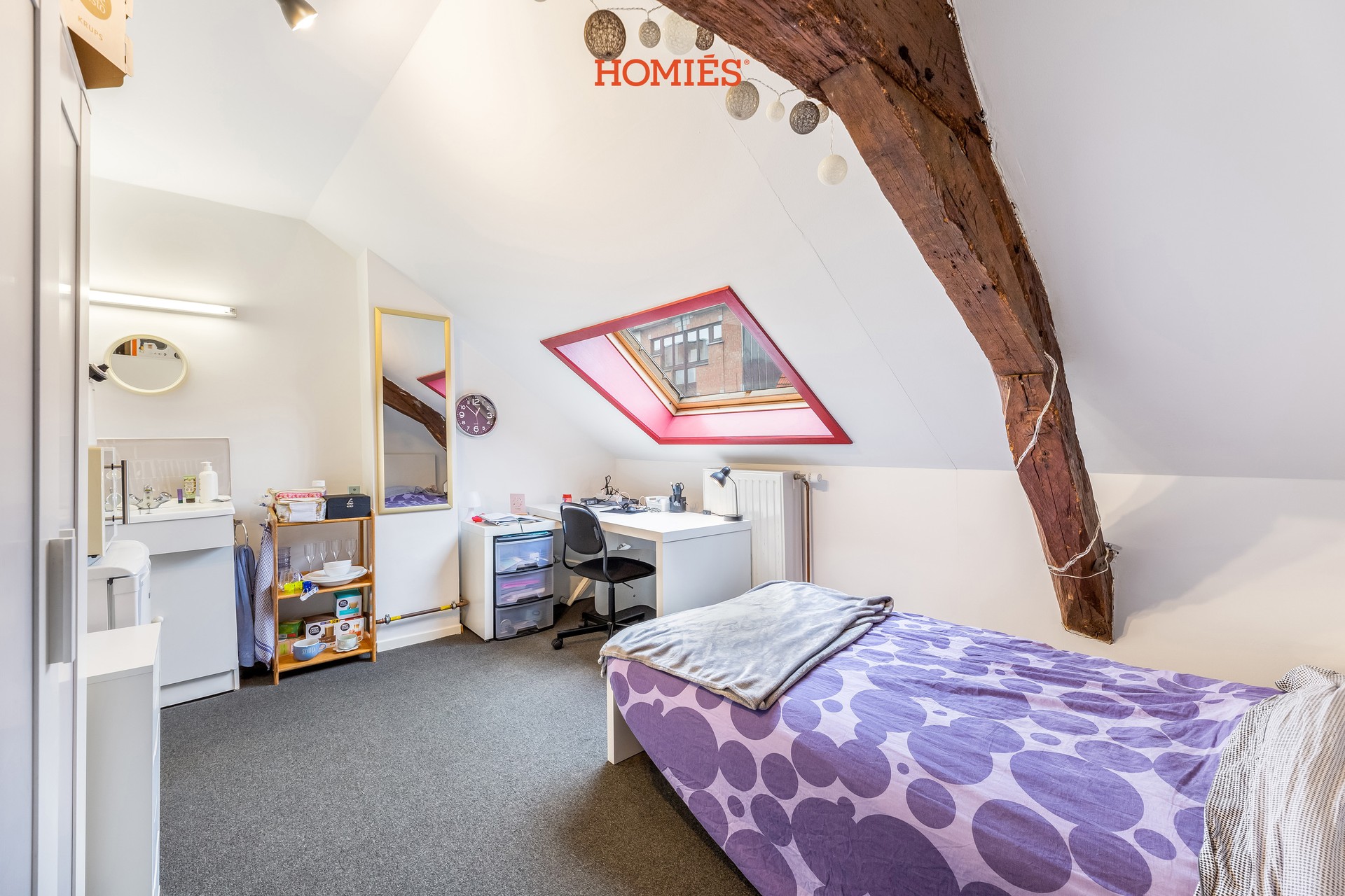 Welgelegen gebouw met 7 studentenkamers - foto 4