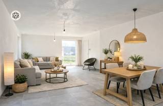 <span>Afgewerkt</span> en dus <span>onmiddellijk verhuurbaar en bewoonbaar</span>. <strong>Kwalitatieve energiezuinige nieuwbouwwoning</strong> met volledig aangelegd terras en handige carport + oprit. Mooi gelegen aan een idyllische jachthaven en een veilig jaagpad voor fietsers richting Oudenaarde en Avelgem. Deze kwalitatief afgewerkte energiezuinige gezinswoningen van 180m² bewoonbare oppervlakte bieden:<br />- grote kelder (90m²)!<br />- een ruime leefruimte met open keuken op het gelijkvloers<br />- 4 slaapkamers (of 3 + dressing/bureau), een badkamer met inloopdouche en een apart toilet op het verdiep.<br />- Vloerverwarming, warmtepomp, en 10 zonnepanelen<br />! Het <span>gunstige E-peil</span> biedt korting op de onroerende voorheffing! <br /><br />+ 21% BTW<br /><br />Dit zoekertje omvat enkele AI-gegenereerde visualisaties. <br /><br />Prijs voor de woning + grond (excl. kosten &amp; btw), inclusief geldt architect, veiligheid en coördinatie, EPB)<br /><span>Voor meer informatie en/of bezoek contacteer: </span> guido@immobeguin.be