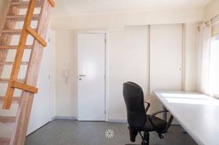 <ul><ul><li><span>Layout / Amenities: Furnished student studio/room (duplex) with a private kitchen (refrigerator, stovetop, sink) & bathroom (shower, sink), desk, </span><span>double bed (So this is basically suitable for either a couple or a single person)</span></li></ul></ul><p><span> </span></p>